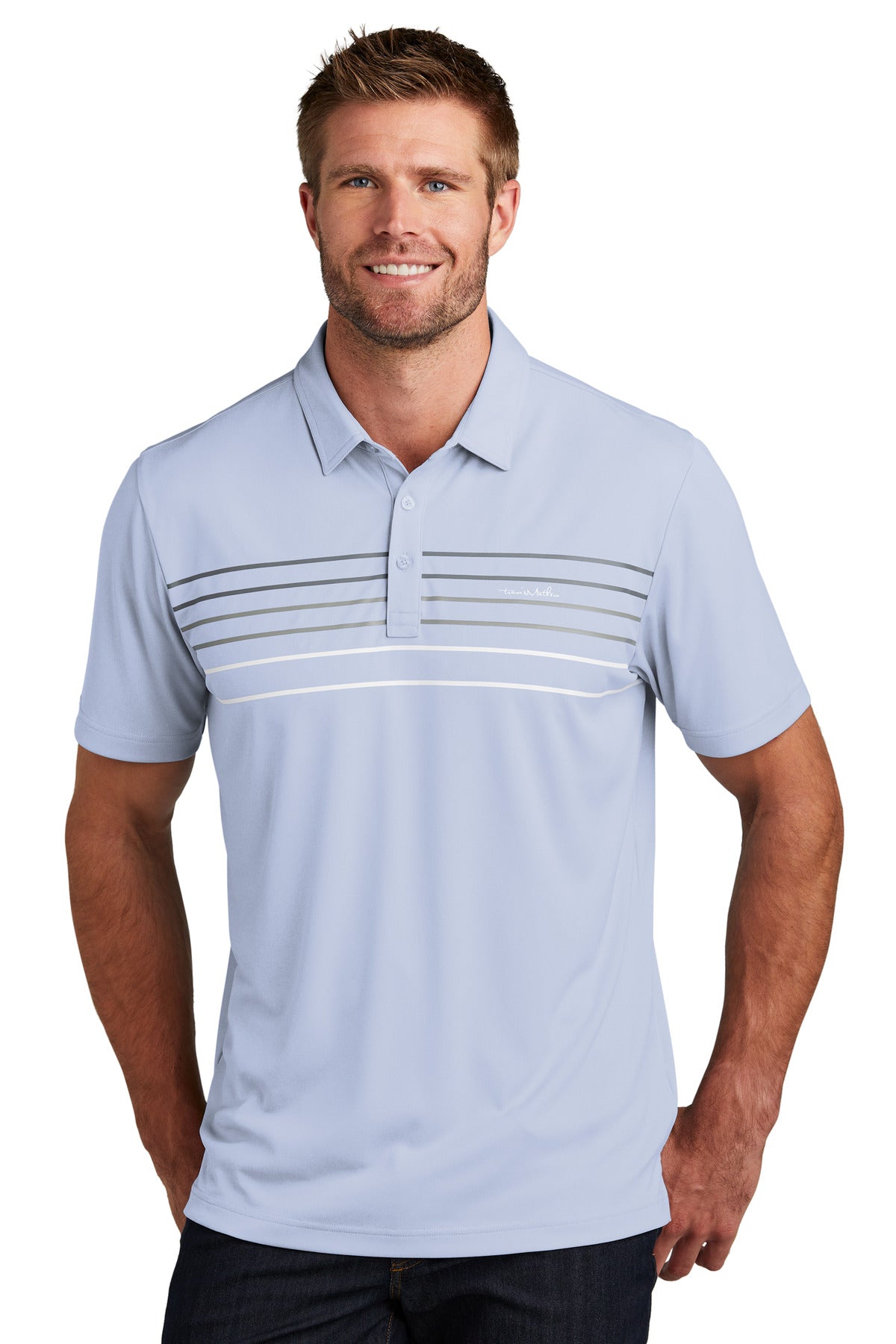 Coto Performance Chest Stripe Polo