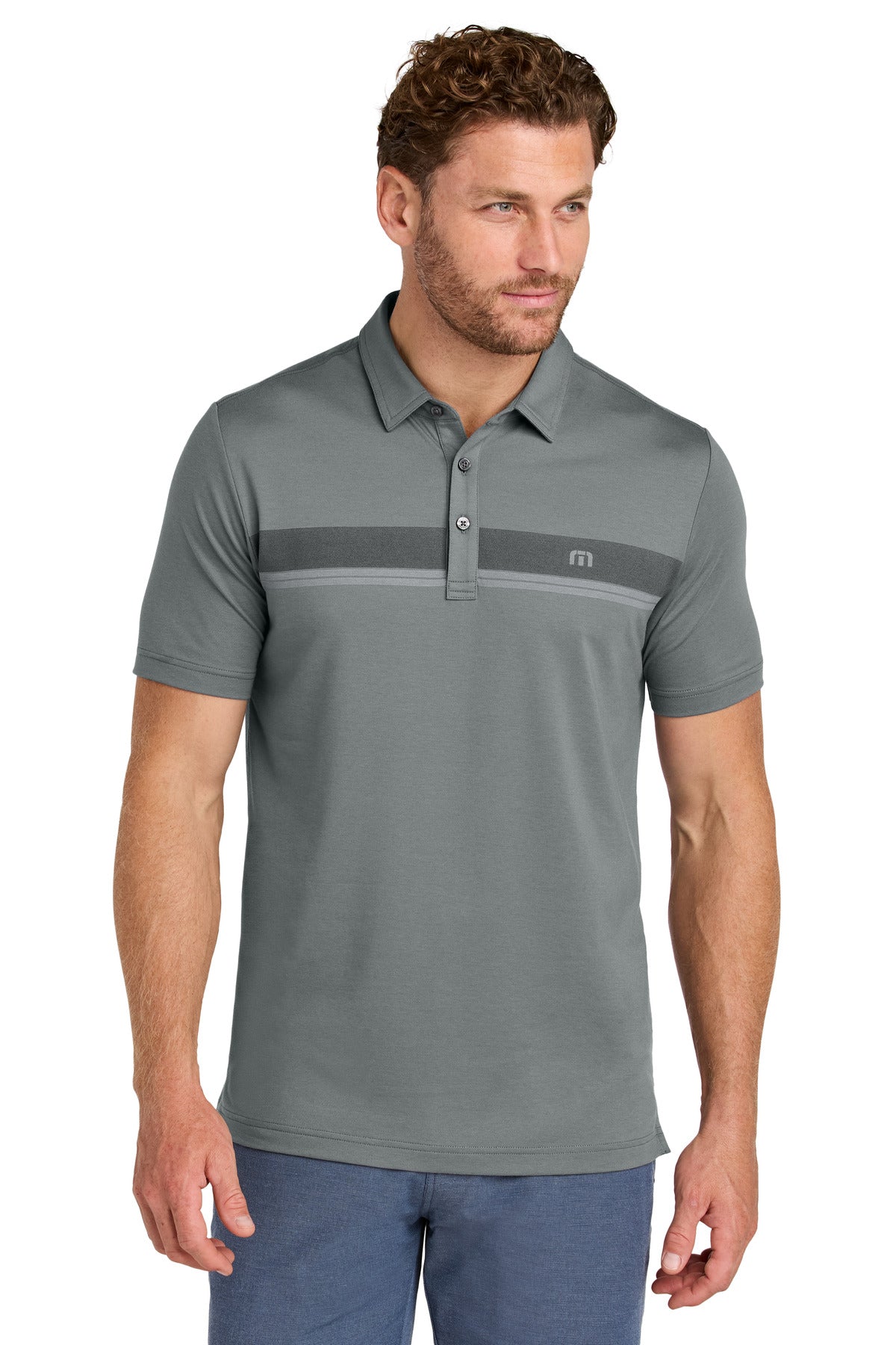 Glenview Stripe Performance Polo